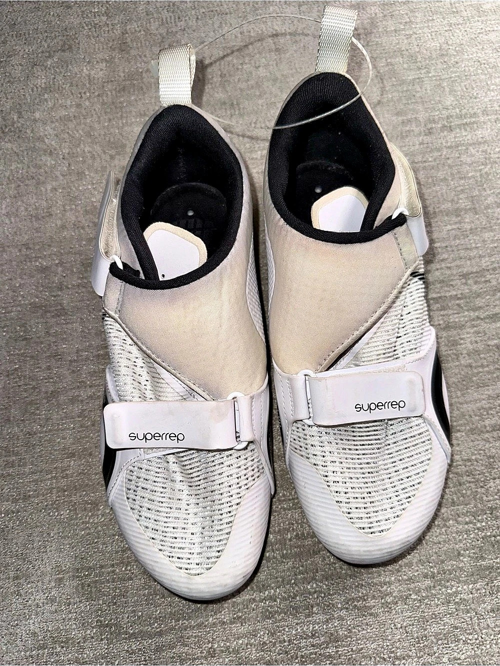 Nike SuperRep Cycle White Black Indoor Cycling Spin Shoes
